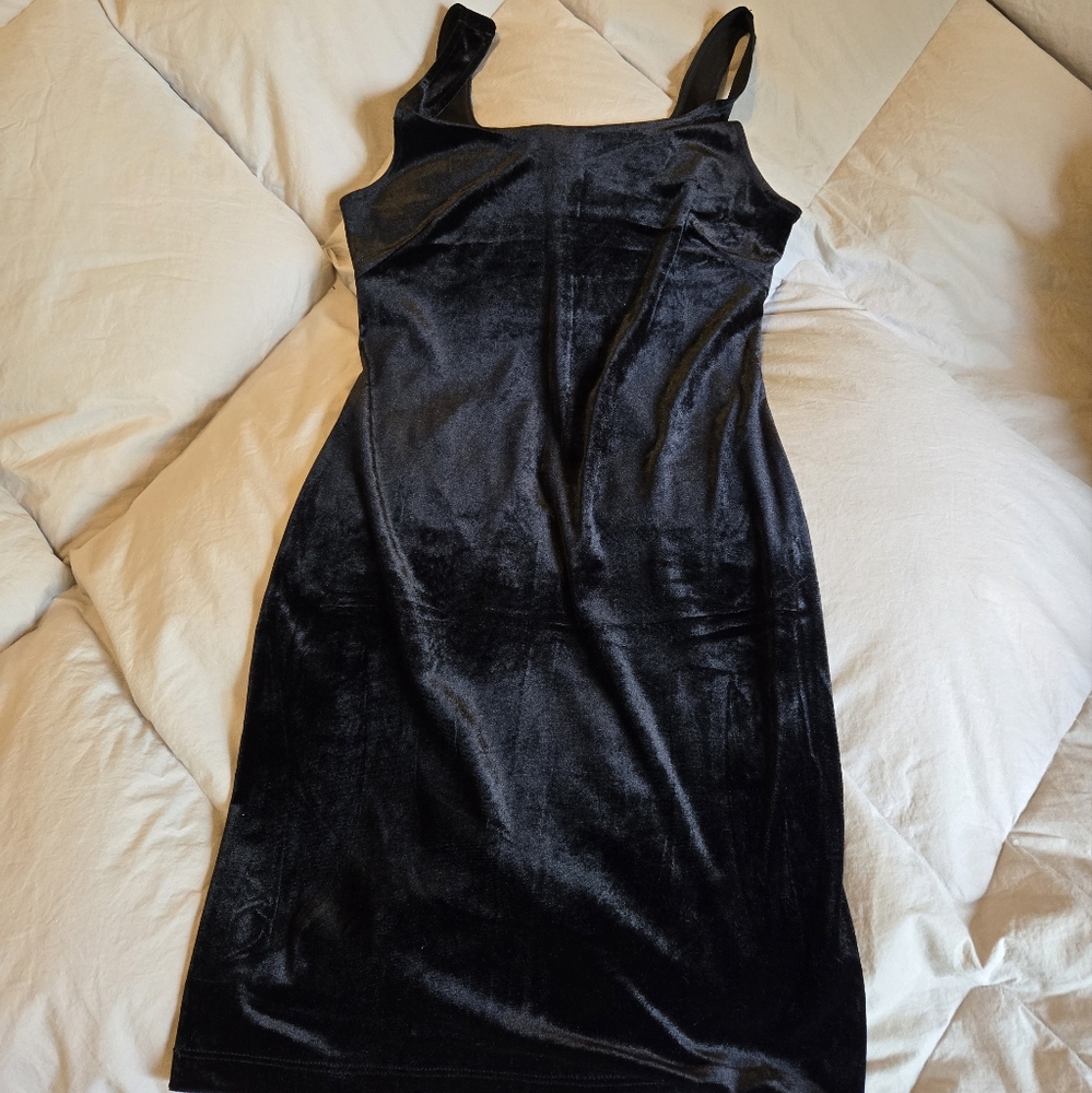 Black Velvet Dress